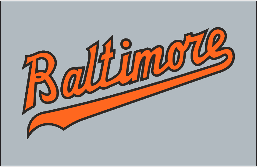 Baltimore Orioles 1956-1965 Jersey Logo iron on transfers for T-shirts